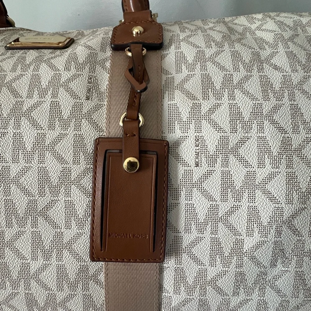 Michael Kors weekender travel duffle bag